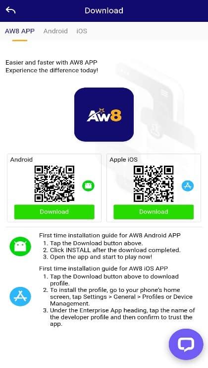 AW8 App .